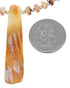 Genuine Sterling Silver Oyster Shell Bead Necklace MX121591